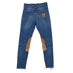 Polo Ralph Lauren Jodhpur Jeans 29 Women Riding Denim Skinny Breeches Equestrian